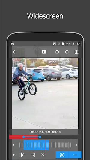 ChotCut: Video trimmer app Screenshot 1