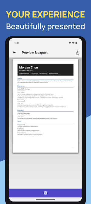 AI Resume: CV Builder Screenshot 0