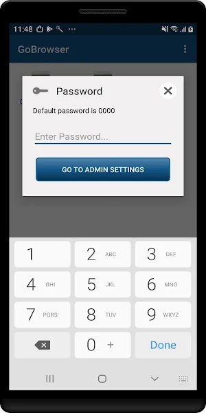 Kiosk Browser Lockdown (GoBrowser) Screenshot 2