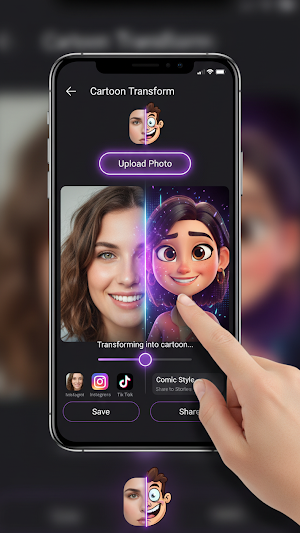 Tony AI: Photo to Cartoon Screenshot 2