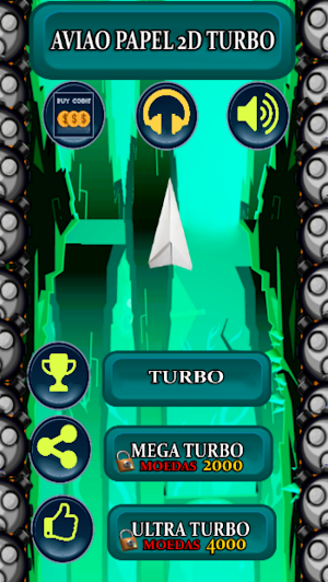 Aviao de Papel 2D Turbo Screenshot 0