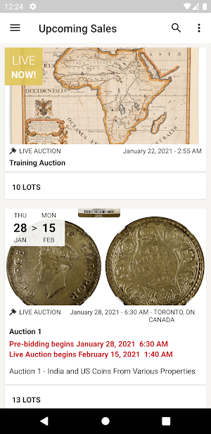 KM Numismatics Screenshot 0