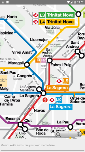 BARCELONA METRO TMB MAP OFFLINE Screenshot 3