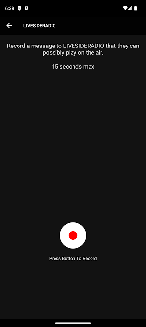 LIVESIDERADIO Screenshot 3