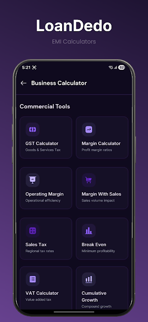 LoanDedo EMI Loan Calculator Screenshot 3