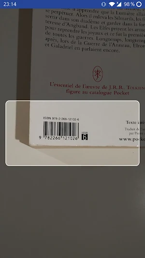Ma bibliothèque Screenshot 2