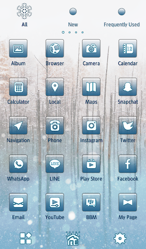 Blue Lake Theme Screenshot 2