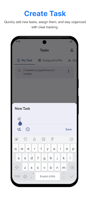 Saral Task - Share with Anyone Screenshot 3