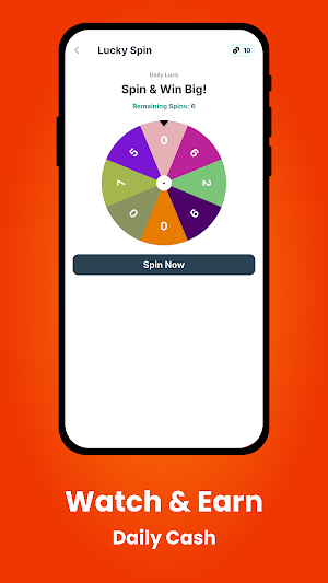 Watch & Earn : Daily Cash Screenshot 1