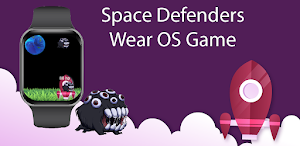 Space Defenders : Wear OS Game Screenshot 0