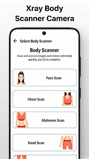Xray Body Scanner Camera Screenshot 3