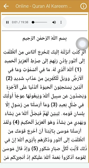 Ahmad Taher Quran Mp3 & Text Screenshot 3