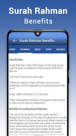 Quran Benefits Screenshot 2