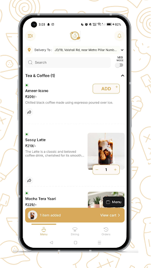 Coco Cabana Cafe Screenshot 1