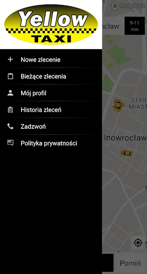 Yellow Taxi Inowrocław Screenshot 1