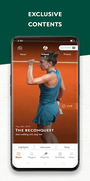 Roland-Garros Official Screenshot 3