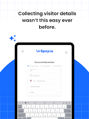 UrSpayce Visitor Kiosk APP AI Screenshot 3