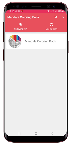 Flowers Mandala Coloring Book Screenshot 0