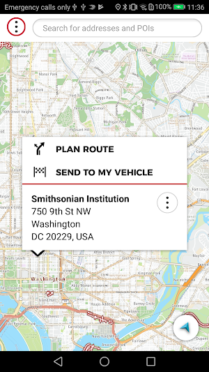 Smartphone Navigation Screenshot 2