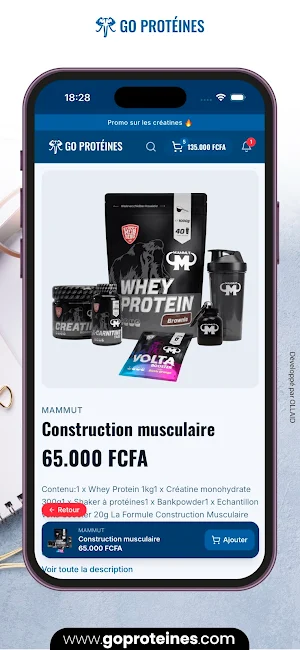 GO Proteines Screenshot 2