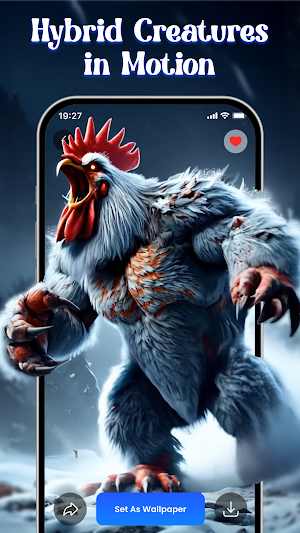 Live Wallpaper: Animal Fusion Screenshot 0