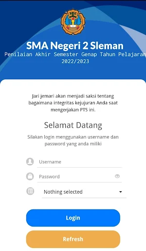 EXAM SMAN 2 SLEMAN Screenshot 0