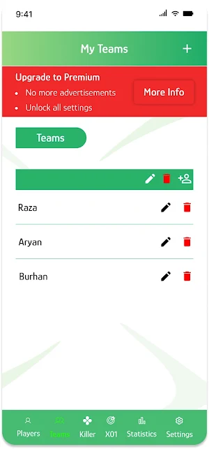 Dart Counter Screenshot 2