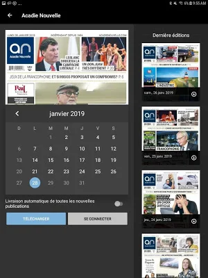 Acadie Nouvelle - Numérique Screenshot 2