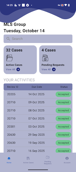 MLS Reviewer Mobile Screenshot 1