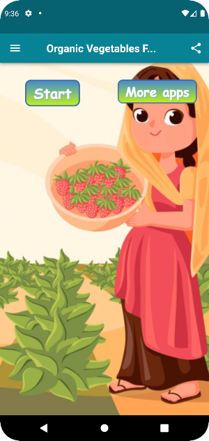 Organic Vegetables Farming Screenshot 0