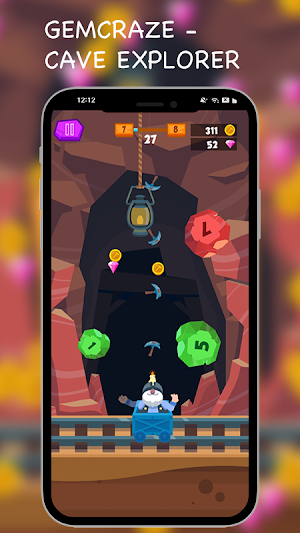 GemCraze - Cave Explorer Screenshot 1