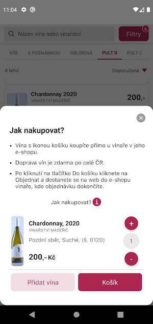 Král vín ČR od MojeLahve.cz Screenshot 2