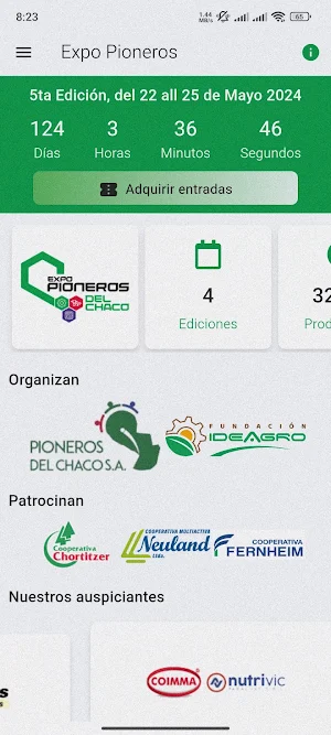 Expo Pioneros Screenshot 0