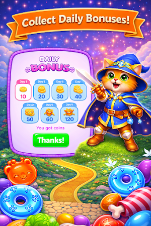 Purfect Match: Cat Puzzle Game Screenshot 1