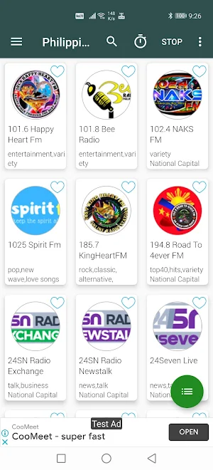 Philippines Radio Screenshot 1