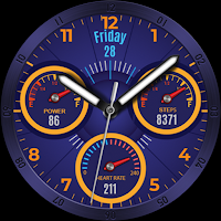 Pars Europa Analog Watch Face