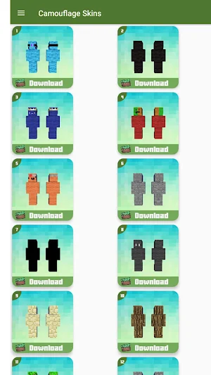 Camouflage Skins for Minecraft Screenshot 2
