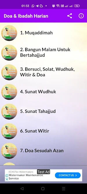 Doa Amalan & Ibadah Harian Screenshot 0