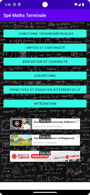 Spé Maths Terminale Screenshot 1