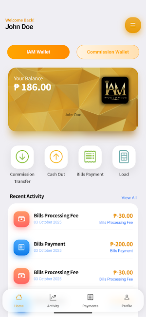 IAM Wallet Screenshot 3
