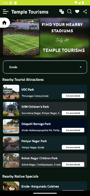 Temple Tourisms Screenshot 1