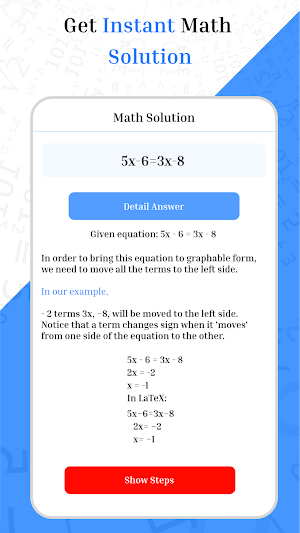 AI Math Scanner: Homework Help Screenshot 1