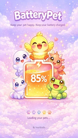 BatteryPet: Kawaii Battery Pet Screenshot 0