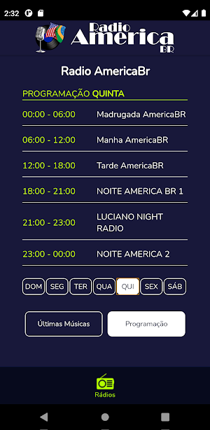 Radio AmericaBR Screenshot 1