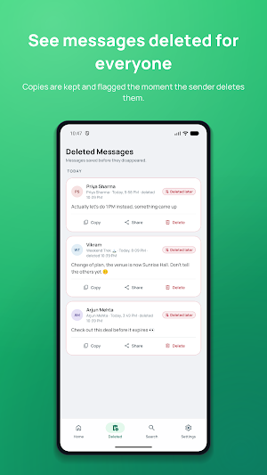 WhatsBack: Message Recovery Screenshot 0