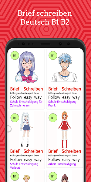 Brief schreiben Deutsch B1B2 Screenshot 0