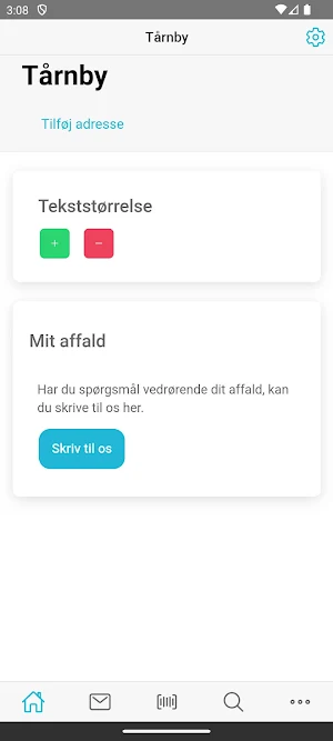 Tårnby Affald Screenshot 1