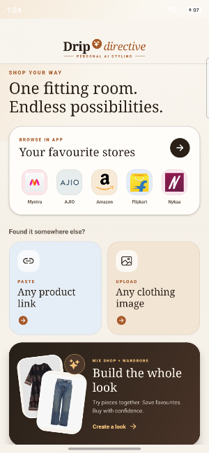 Dripdirective: AI Stylist Screenshot 2