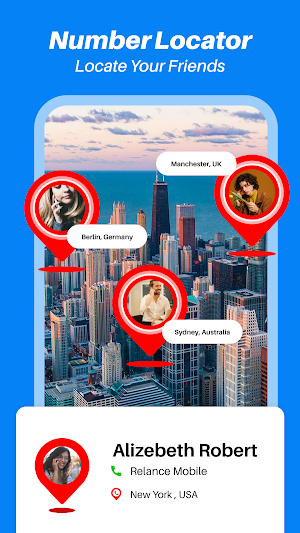 Mobile Number Location- 3D Map Screenshot 2