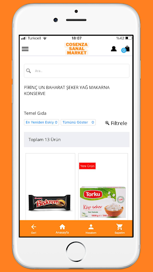 Cosenza Sanal Market Screenshot 1